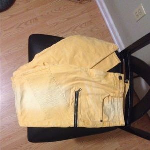 Yellow jeans